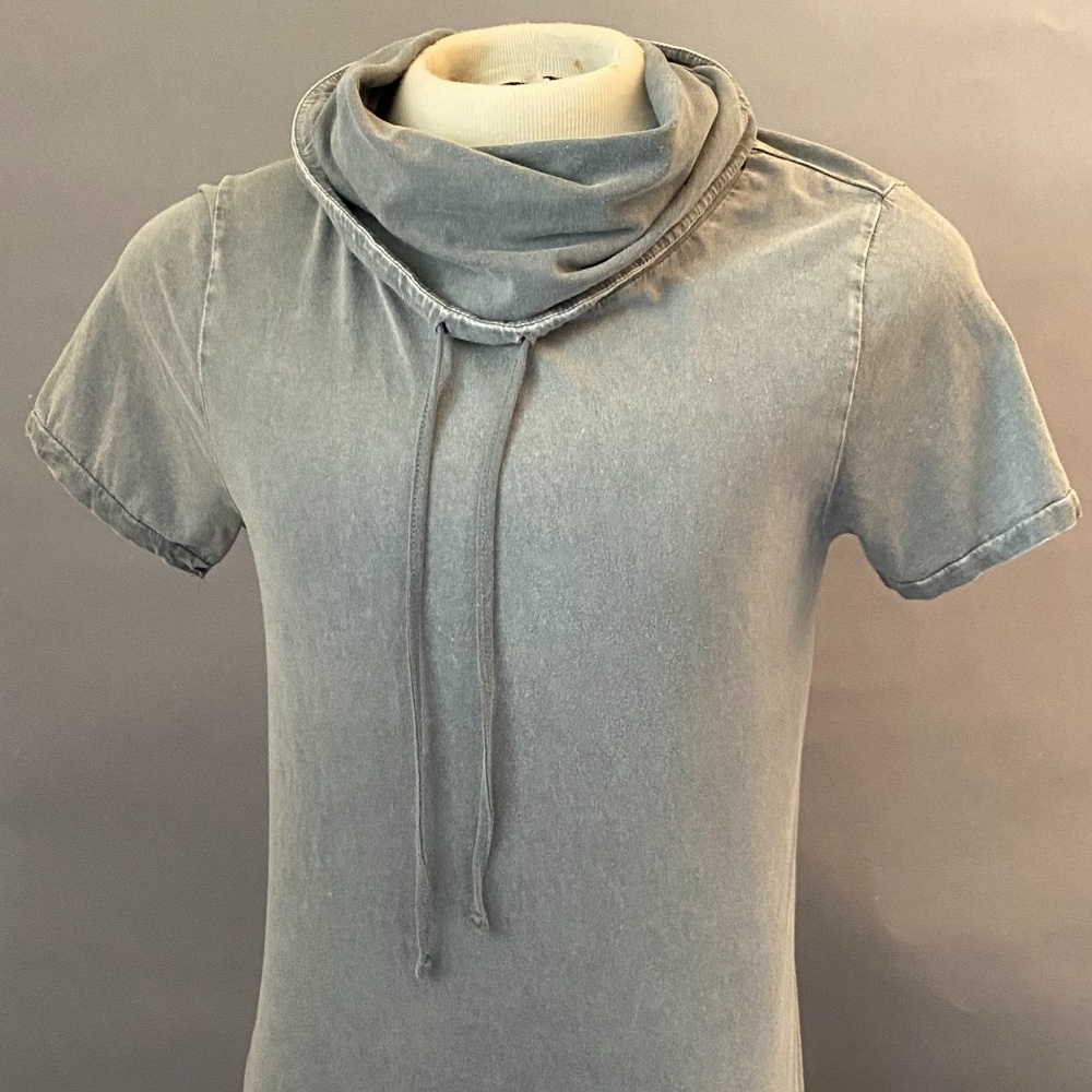 Cowl Neckline Tee by DIVIDED Gray from H&M